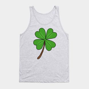 Four-leaf Clover - Luck Symbols Tank Top